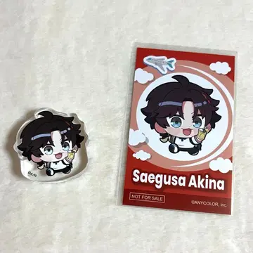 사에구사 아키나 마네키네코 코로코로 아크릴 스탠드 포토 카드