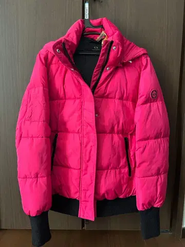 A|X 다운 자켓 핑크