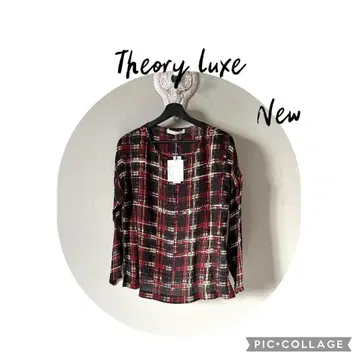 새상품 Theory Luxe 실크 100 긴팔 블라우스 038 드롭 숄더