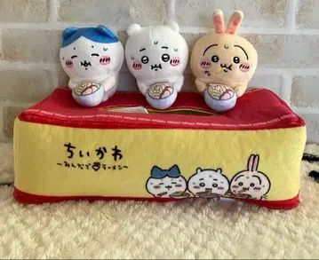 치이카와 (먼작귀) 봉제 인형 라스트 원상 티슈 케이스