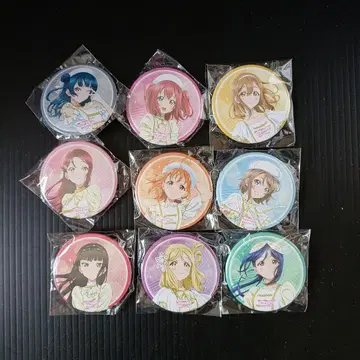 러브 라이브 선샤인 캔뱃지 9개 세트