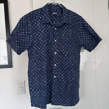 파타고니아 오가닉 코튼 숏 슬리브 셔츠