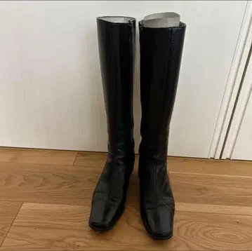 블랙 롱 부츠 23.5cm