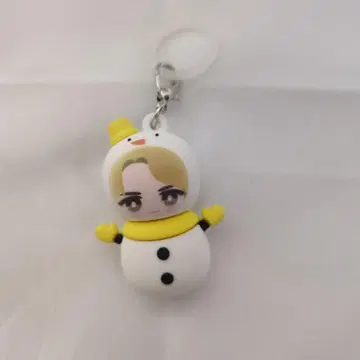 M!LK 사노 하야토 눈사람 실리콘 키링