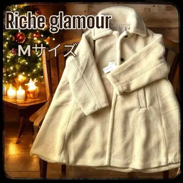 택 포함 새상품 리셰 글래머 Riche glamour A라인 코트