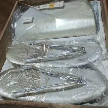 쇼와 레트로 일본 의류용 백 조리 2세트 미사용품 레어