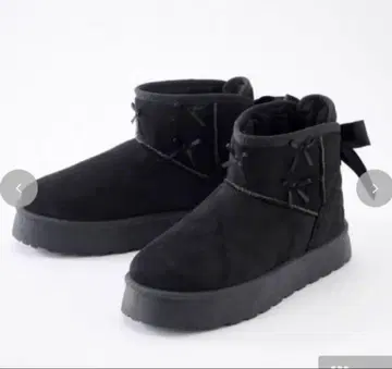 시마무라 아오키 미사코 시마미사 어그 부츠 블랙 L 사이즈