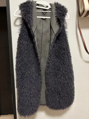 MONILE 다크 그레이 베스트 리버서블