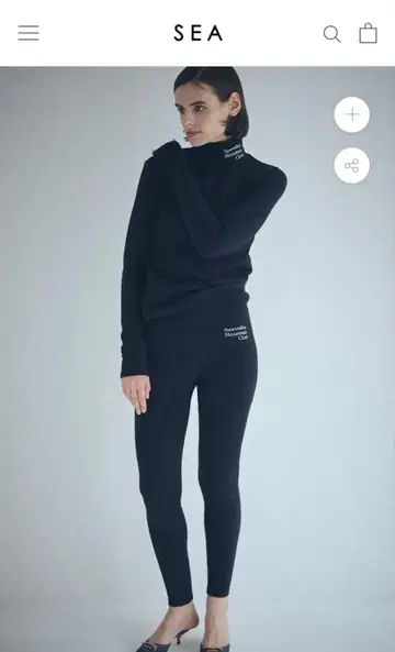 SEA Seavalley Mountain Club 블랙 터틀넥