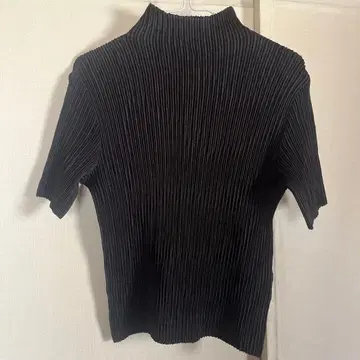 스페치오 반팔 블라우스 블랙