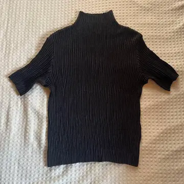 스페치오 반팔 블라우스 블랙