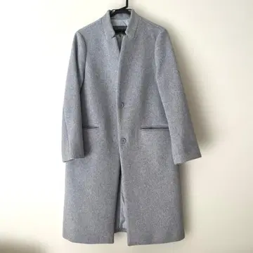 유나이티드 애로우즈 노카라 롱 코트 새상품급 그레이 새상품급