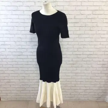 12.6 h90 레이디 롱 니트 원피스 M 머메이드