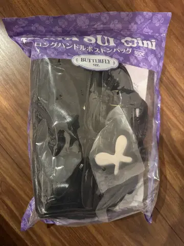 ANNA SUI mini 롱 핸들 보스턴 백 BUTTERFLY