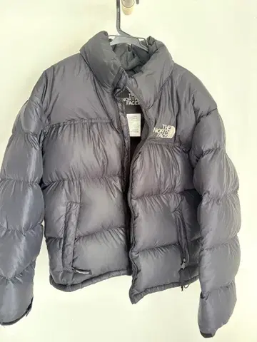 THE NORTH FACE 남성용 M 블랙 검정 다운 자켓