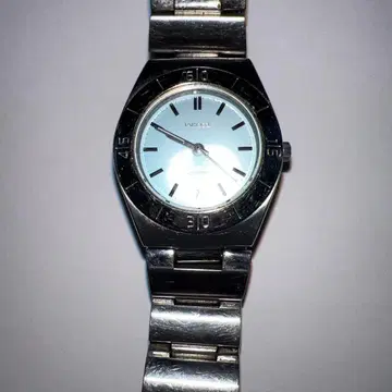 CITIZEN 아날로그 시계 실버