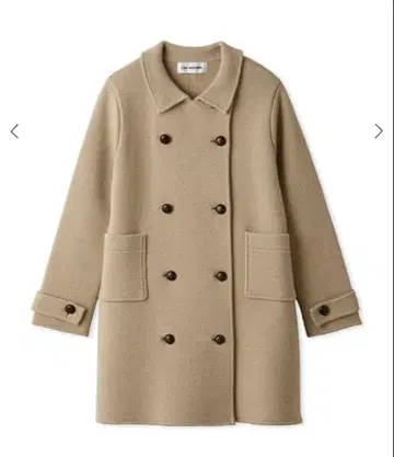 LILY BROWN 니트 더블 미니 원피스 코트 2way