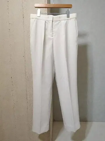 플리츠 플레인 피플 아이보리 팬츠