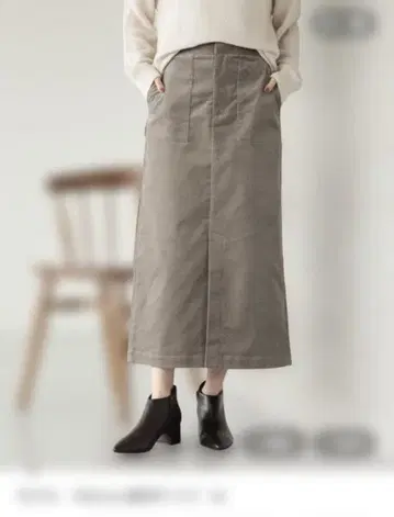 코듀로이 스트레치 스커트