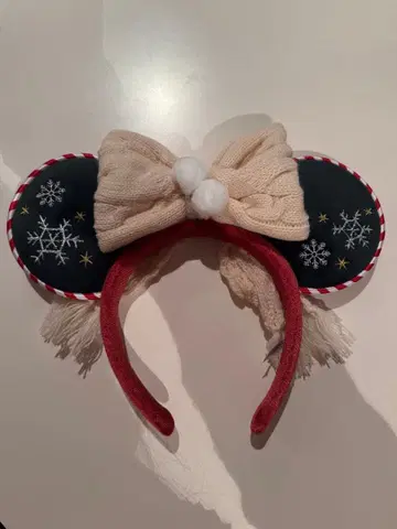 TDR 크리스마스 디즈니 머리띠