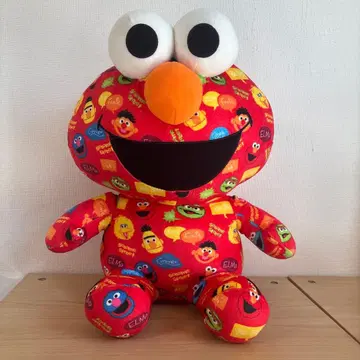 레어 세서미 스트리트 올 패턴 BIG 봉제 인형 엘모