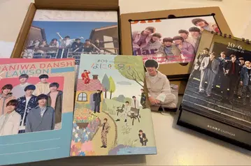 나니와단시 한정판 사진집, 엽서, 달력, 노트, 뉴스레터 세트