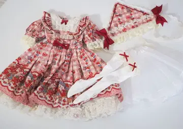 MELODY.C/SummerAppleOrchard 원피스 세트 핑크 M