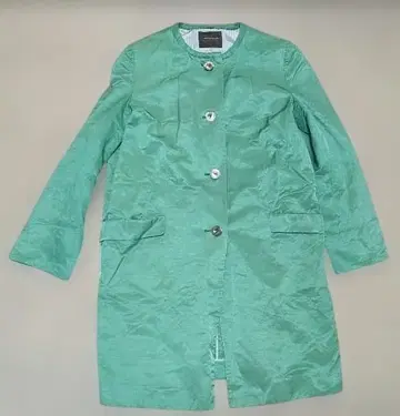 TOMORROWLAND 그린 컬러 트렌치코트 테카리