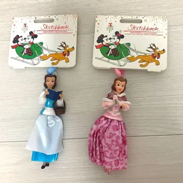 디즈니 스토어 오너먼트 미녀와 야수 벨