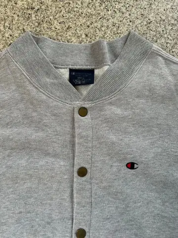 Champion 맨투맨 가디건 스냅 버튼