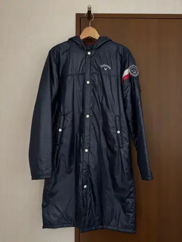 캘러웨이 후드 부착 자켓 네이비