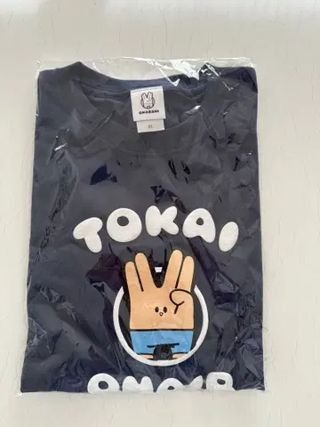 도카이 온에어 700만 명 돌파 기념 티셔츠 네이비 XL