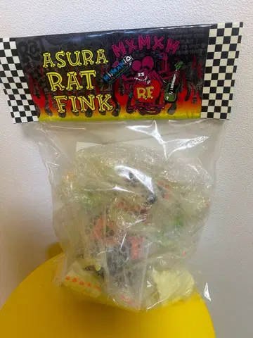 아수라 Asura Rat Fink 축광 소프트 비닐 피규어