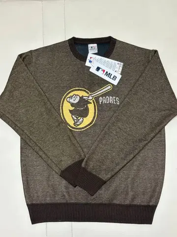 [ L ] 파드레스 브라운 크루넥 트레이닝복