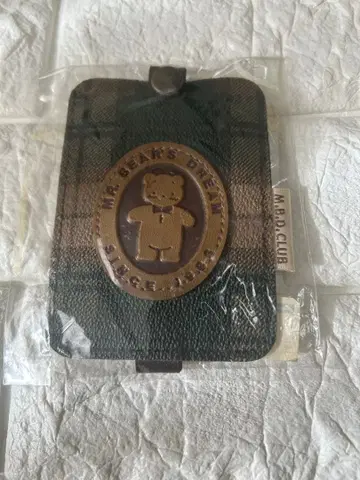 [레어] 산리오 레트로 MR. BEAR'S DREAM 네임 홀더