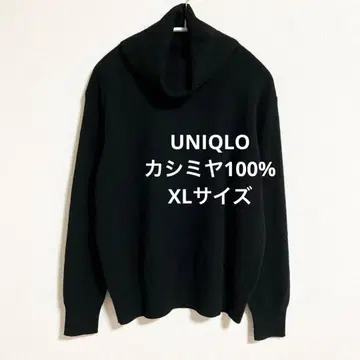 유니클로 캐시미어 100% 터틀넥 블랙 XL
