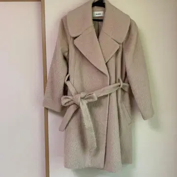 snidel 베이지 롱 코트