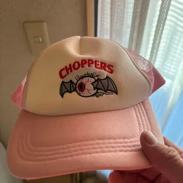 choppers 핑크 메쉬 캡
