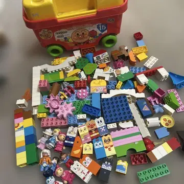 블록라보 호빵맨 첫 블록 왜건 레고 블록