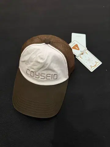 COYSEIO 메쉬 캡 브라운