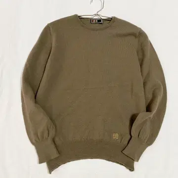 [ 닥스 ] 스웨터 자수 로고 모 100% 크루넥 무지 긴팔 S 상당