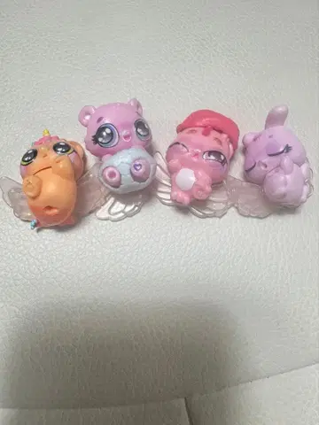 귀여운 피규어 4체 세트