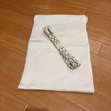 예복용, 화이트 실크제 오비 장식 천, 허리띠