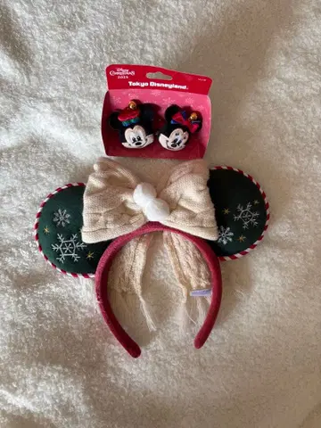도쿄 디즈니랜드 크리스마스 머리띠