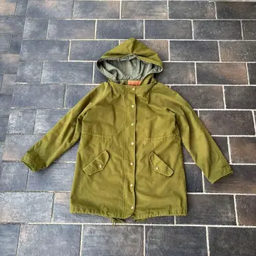 분위기 발군 00s 모즈 코트 군용 카키 그린 vintage 구제 의류