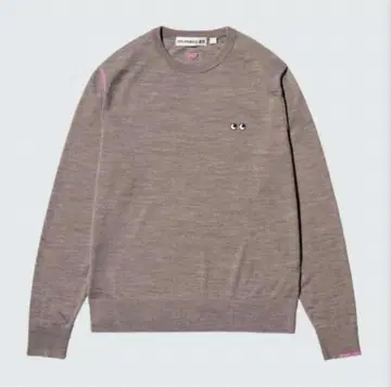 유니클로 안야 힌드마치 메리노 크루넥 스웨터 가디건 세트