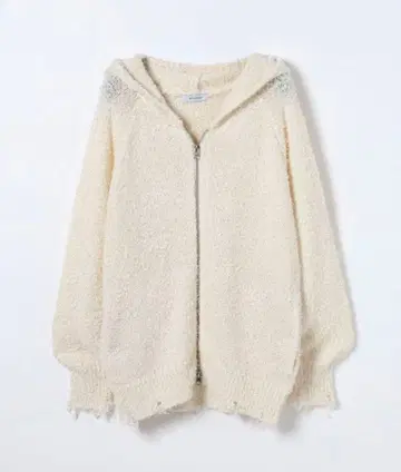 지나시스 MIX 크러쉬 더블 지퍼 후디