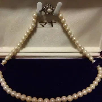 마키 진주 목걸이