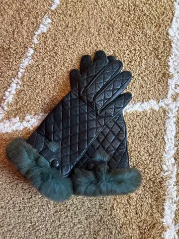 PIUMELLI MILANO 천연가죽 장갑 퍼 포함