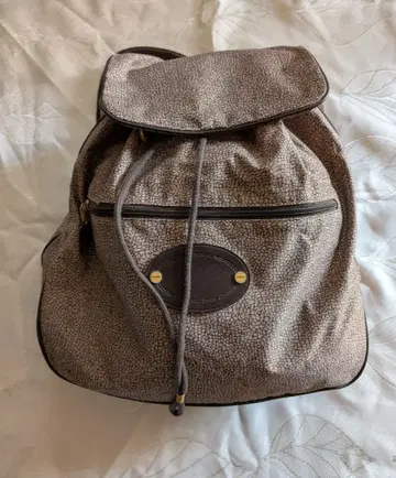 미사용 BORBONESE 드로우 스트링 백팩